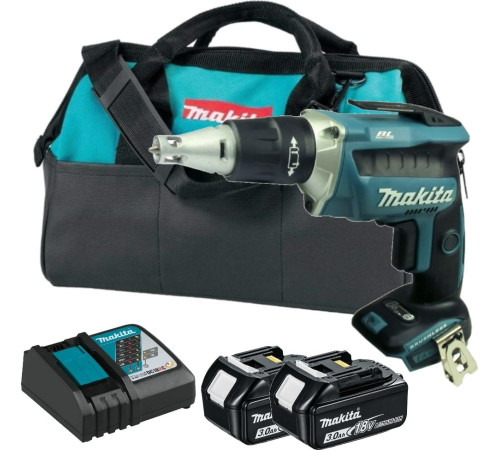 Шуруповерт акумуляторний Makita DFS452RFE 18V (2 x акумулятора)