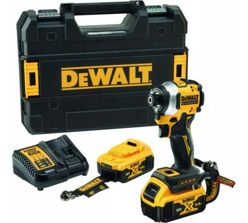 Дриль-шуруповерт Dewalt DEWALT IMPACT DRILL/DRIVEN 18V 90Nm 1x1.7Ah POWERSTACK BL TSTAK DCD805E1T