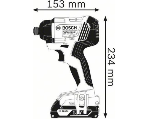 Шуруповерт акумуляторний Bosch GDR 180 18V