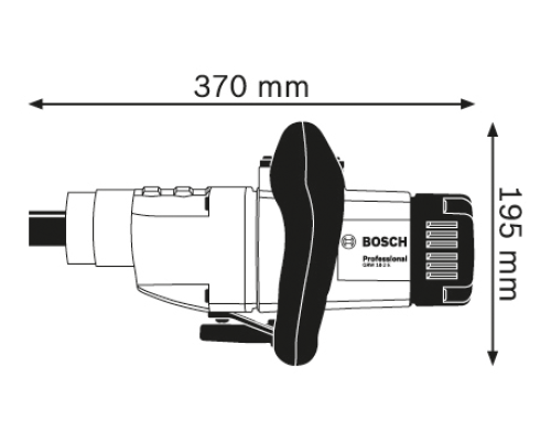 Міксер будівельний Bosch GRW 18-2 E 1800 Вт