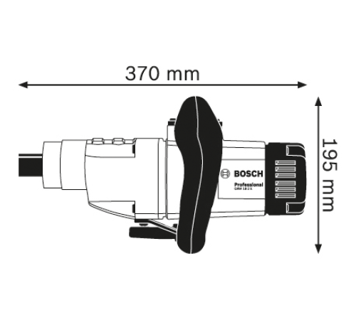 Міксер будівельний Bosch GRW 18-2 E 1800 Вт